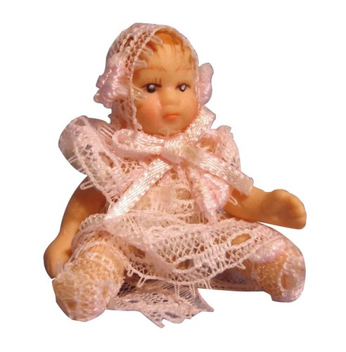 Piccola bambina abito rosa - bambina,