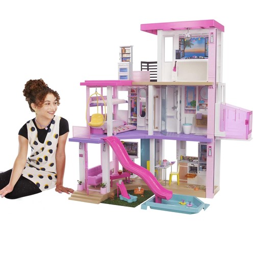 Barbie dreamhouse playset - barbie, casa