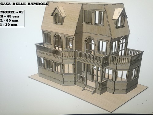 Casa delle bambole kit - casa, da